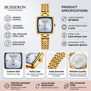 Ladies Stainless Steel Band Quartz <b>Watch</b> Luxury Fashion Bracelet <b>Watch</b> For Women Waterproof Durable <b>Watch</b> Montre Bracelet Pour - Product Image 3
