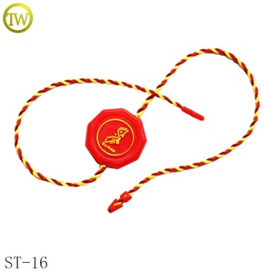 Tùy Chỉnh Foiling Bạc Logo May Treo Thẻ Vòng Hình Dạng Con Dấu Nhựa Thẻ Cho Quần Áo - Product Image 6