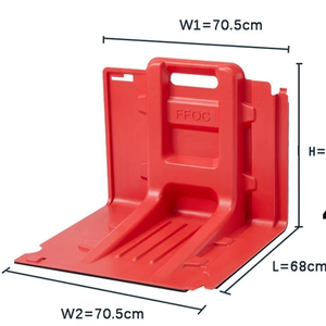 Barrière anti-inondation, barrière anti-inondation portable pour garage souterrain, porte amovible - Product Image 1