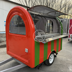 Prix d'usine Gros camions de nourriture Remorque de nourriture mobile Camion de restauration rapide personnalisé Chariot de café mobile Crème glacée Bière Bar Café Remorque - Product Image 3