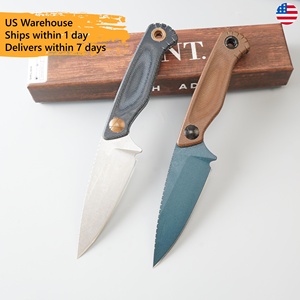 Couteau pliant à lame fixe en acier MagnaCut, manche en lin BM203, vente en gros d'usine, couteau de survie pour le camping en plein air - Product Image 5