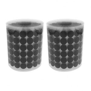 Marcadores de Piso Antideslizantes de Nailon Coloridos, Marcadores Circulares con Adhesivo Mágico, Marcadores de Asientos con Gancho y Bucle - Product Image 1
