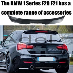 Aileron de toit arrière pour BMW Série 1 F20 F21 116i 120i 118i M135i 2011-2020, en ABS, pour hayon, bandes décoratives d'aileron de voiture - Product Image 1