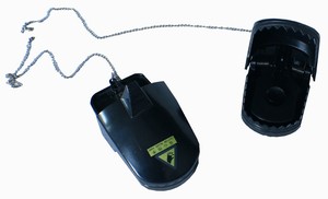 Trappola per Topi a Scatto con Catena Dentellata, Resistente, in Plastica Nera Solida, Ecologica, Impermeabile, Portatile, per il Controllo dei Roditori - Product Image 2
