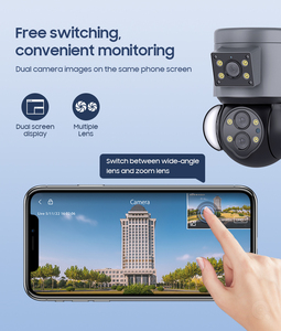 2022 Neuzugang Auto Tracking AI Cloud <span class=keywords><strong>Wifi</strong></span> <span class=keywords><strong>IP</strong></span> CCTV-Kamera mit 4MP Eingebautem Mikrofon und Lautsprecher