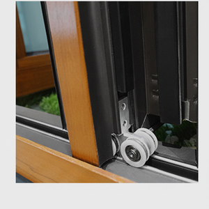 ห้องนั่งเล่นดีไซน์ทันสมัยทำจากไม้เนื้อแข็งอลูมิเนียมอัลลอยด์หน้าต่างกระจกกันลมแบบบูรณาการ - Product Image 1