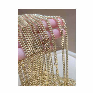 נשים זהב צהוב 18k שרשרת מוצק מותאם אישית אופל 750 עיצוב קוואן שרשרת חלולה עבור תכשיטי אופנה חתונה או מתנה - Product Image 3