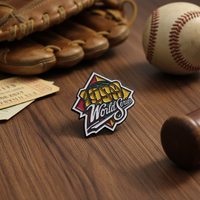 Épinglette en émail personnalisée de qualité supérieure sur le thème du baseball - Badge sportif haut de gamme depuis 2011