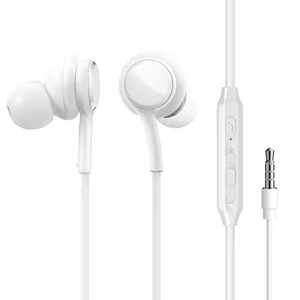 หูฟังสเตอริโอแบบใส่ในหูคุณภาพสูง ขนาด 3.5 มม. แบบ Type-C ทำจากไนลอน พร้อมไมโครโฟนและปุ่มควบคุมระดับเสียง สำหรับ <span class=keywords><strong>Samsung</strong></span> S8 S9 <span class=keywords><strong>S10</strong></span> - Product Image 5