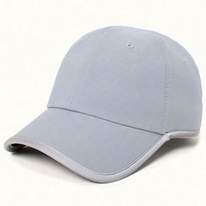High Quality Eco-Friendly Rubber Women's Cartoon Sporty Cap 3M Reflective Trimming Custom OEM Backless Ponytail Running <b>Hat</b> New - Product Image 2