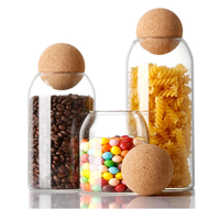 Bouchon sphérique en liège naturel DINGYE, bouchon en liège solide, joint hermétique pour carafe en verre, qualité alimentaire, vente en gros personnalisée