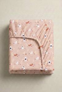 Custom Puppy Baby Crib Fitted Sheet OEM Tencel™ Baby Bedding Private Label Manufacturer - Product Image 3