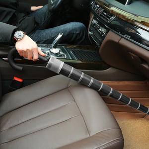 Parapluie anti-goutte de haute qualité avec poignée en PU en forme de J, parapluie coupe-vent avec housse en plastique, parapluie automatique - Product Image 6