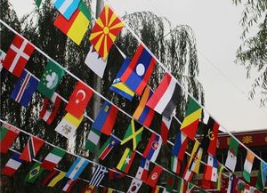 Chất lượng cao bán buôn tùy chỉnh in quảng cáo khác nhau quốc gia cờ tất cả các nước, cờ quốc gia, quốc gia cờ bán - Product Image 4