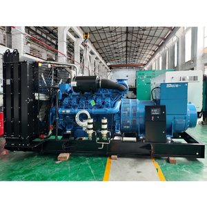 Grupo Electrógeno Abierto de 1200 Kw, Refrigerado por Agua, Trifásico, Fuente de Alimentación Industrial para Construcción - Product Image 6