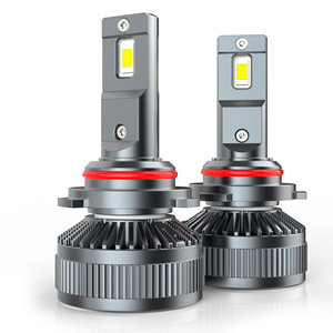 Faros delanteros de coche LED de haz Alto y Bajo integrados modificados, haz enfocado ultrabrillante, cobre dual con decodificación, faros delanteros - Product Image 2