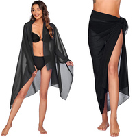 Robe de plage sexy pour femmes, Maxi tunique enveloppante, pour les maillots de bain, pour le Bikini