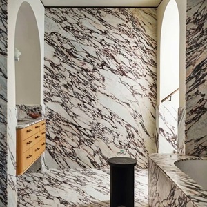 Italy calacatta vagli หินอ่อนสำหรับห้องครัวและห้องน้ำพื้นผนัง calacatta Viola calcutta แผ่นหินอ่อนสีม่วง - Product Image 3