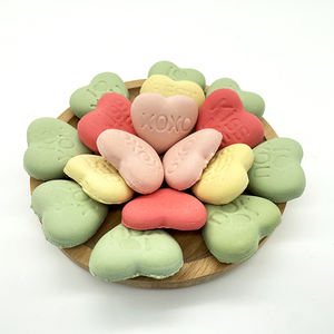 Galleta saludable para perros, comida personalizable para perros, crujiente y deliciosa forma de amor, galletas, golosinas dentales, aperitivos para entrenamiento - Product Image 4