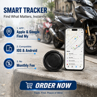 Traceur magnétique intelligent avec autonomie de 2 ans, étanche IP65, anti-perte pour vélo, moto, véhicule