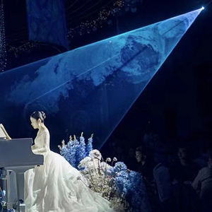 2W RGB Full Color 3D Animación Etapa Boda Luz láser para Blue Tooth APP Control de teléfono móvil - Product Image 4