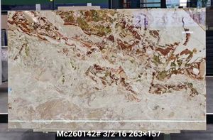 Lastra di Marmo Breccia Oniciata per Pareti di Lusso, Pietra d'Interni di Alta Gamma per Decorazioni di Prestigio - Product Image 3