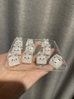 Keycap artisanal en résine fait à la main avec Design de thème Panda mignon de haute qualité