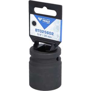 Brilliant Tools Douille 12 pans d'impact 3/4 ", 30mm, courte - Product Image 4