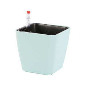 Pots de fleurs classiques légers et durables à arrosage automatique, jardinières en plastique <span class=keywords><strong>avec</strong></span> réservoir d'eau intégré, finition émaillée, pour la maison et le balcon - Product Image 2