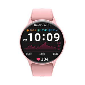 สมาร์ทวอทช์สาย2024ราคาถูก HDT6รุ่น <span class=keywords><strong>MAX</strong></span> สีดำชมพูขนาด1.53นิ้วหน้าจอ360*360โทร BT เปลี่ยนนาฬิกาวัดอัตราการเต้นของหัวใจ - Product Image 2