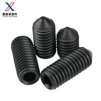 Vis à tête hexagonale DIN914 Xinzuo |   Acier au carbone haute résistance de grade 8.8 |   Pointe de cône noire |   Vente Flash Métrique Directement de l'Usine