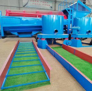 Professionele Mobiele Trommel Scherm Voor Alluviale Goudverwerking Nieuwe Gouden Wasapparatuur Met Zwaartekracht Separator - Product Image 2