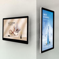 Écran LCD numérique de signalisation numérique pour intérieur, 43 pouces, lecteur multimédia Android, affichage mural
