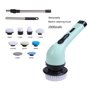 <b>Electric</b> Cleaning Brush USB Handheld Rotary <b>Scrubber</b> Power Brush <b>Scrubber</b> for <b>Bathroom</b> - Product Image 3