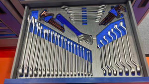 Heavy Duty 7 Drawer Rolling <b>Tool</b> Box Automotive Repair <b>Tools</b> With Wheels Air Blow Gun Magnetic Pickup Kit 424 PCS Set Auto Repai - Product Image 3