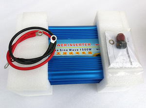 LCD hiển thị 1500 Wát tinh khiết Sine Wave <span class=keywords><strong>Inverter</strong></span> DC 12V để AC <span class=keywords><strong>100V</strong></span> 110V 120V 60Hz chuyển đổi điện RV xe tải năng lượng mặt trời - Product Image 5