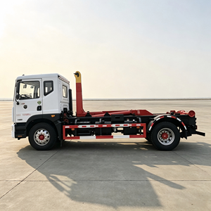 Camion à benne basculante Dongfeng Dolica D9 neuf, équipé d'un bras de levage pour bacs à déchets amovibles, camion de collecte des déchets à vendre - Product Image 6