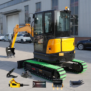 Meistverkaufter Euro 5 <span class=keywords><strong>Mini</strong></span>-Bagger CE EPA-konform Landwirtschaftlicher Hydraulischer Kleinbagger 3,5 Tonnen Multifunktionaler Mikro-Bagger - Product Image 1