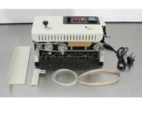 Machine de scellage de sachets de thé en continu horizontal semi-automatique de petite feuille