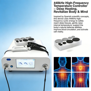 Controlador de Temperatura Profesional para Terapia Térmica Profunda 448k Tecar, para Estimular la Inmunidad, Radiofrecuencia, Reafirmación de la Piel, Moldeamiento Corporal, Máquina de Salón - Product Image 3