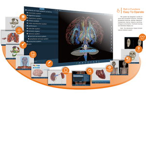 Touch screen umano virtuale 3d anatomia tavolo dissezione anatomia tavolo <span class=keywords><strong>università</strong></span> - Product Image 5