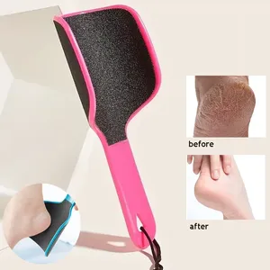 1 pièce Lime à pieds professionnelle incurvée pour éliminer les peaux mortes et les callosités, lime à pieds professionnelle double face en forme de U, ponceuse à pieds - Product Image 1