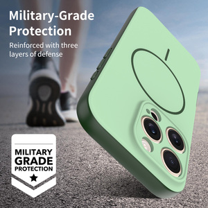 <span class=keywords><strong>Coque</strong></span> de protection antichoc magnétique en TPU+PC personnalisée pour iPhone 17 16 Pro Max – Vente en gros - Product Image 4