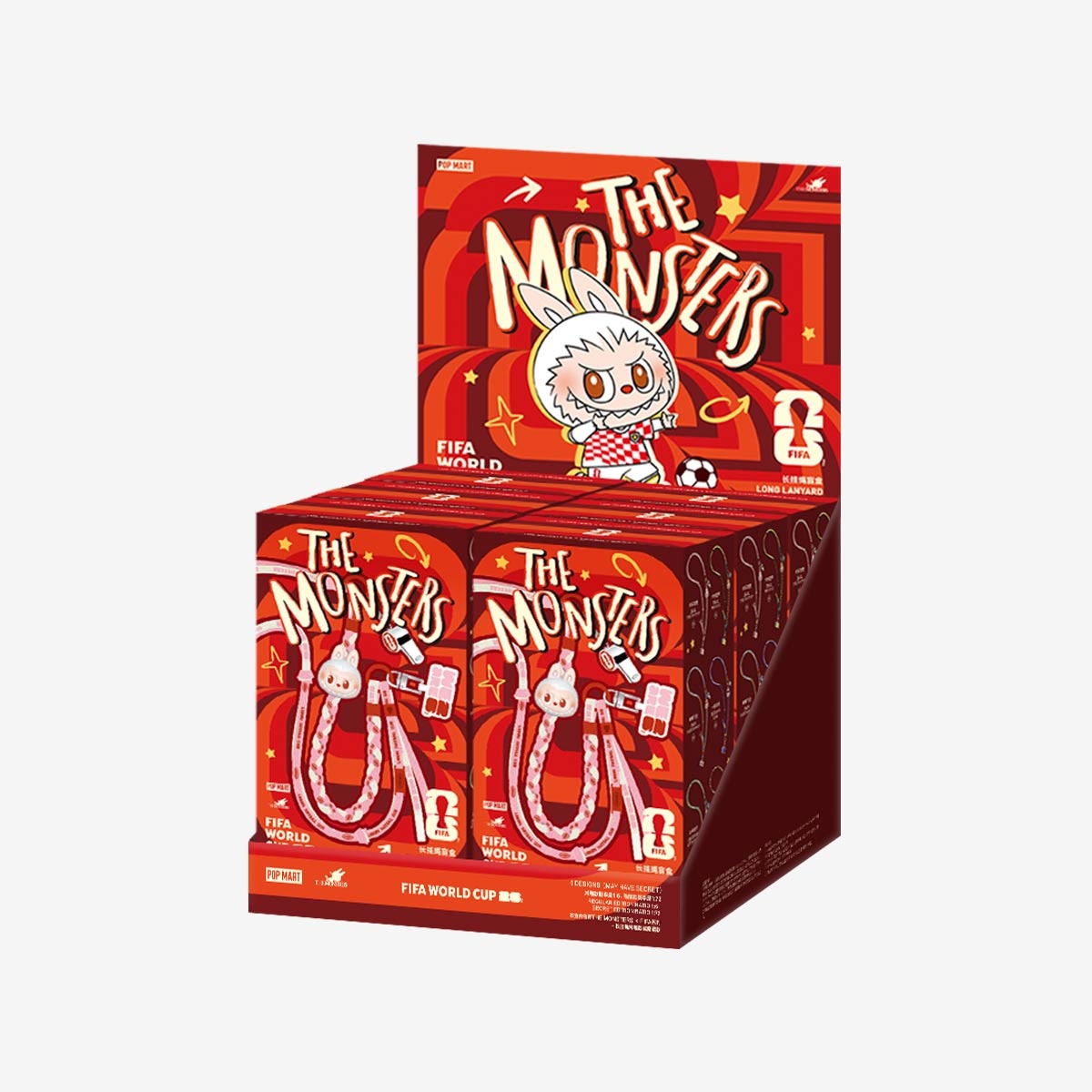 FIFAA SERIES-เชือกคล้องยาว 6 กล่อง/ชุด