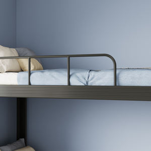 Lits superposés modernes en acier <span class=keywords><strong>de</strong></span> qualité supérieure pour dortoirs étudiants, appartements scolaires et maisons <span class=keywords><strong>de</strong></span> location avec rangement intégré pour chaussures - Product Image 5