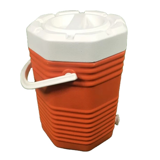 Insulated Portable Cooler Box 9 Liter Rotomolded Cooler With Sealing Ring Hard for BBQ Beach Drink Camping