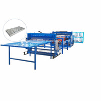 Nouvelle machine SADE pour panneaux de clôture en acier pour animaux, avec moteur PLC, pour fermes de construction, pour cages à poules pondeuses et oiseaux à barreaux multi-points, en treillis métallique haute résistance