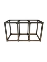 Support d'aquarium en aluminium profilé sur mesure avec cadre en profilé T pour aquarium décoratif et meuble de rangement