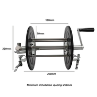 Machine de levage hydraulique pour filets de pêche avec câble en acier pour hameçons de pêche, capacité de levage de 0,5 à 10 tonnes, pour huîtres et algues
