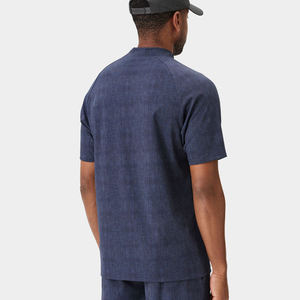 Camiseta Polo Personalizada con Logotipo de Lujo, de Alta Calidad, Elástica en 4 Direcciones, de Poliéster y Spandex, Lisa, Vintage, para Hombre, con Bolsillo - Product Image 3